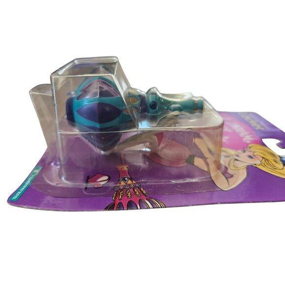 Trendmasters I Dream of Jeannie Magical Locket Vintage Blue Purple Bottle NOS - Picture 6 of 8